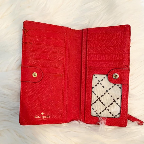 Kate Spade Stacy Laurel Way Leather Wallet - Picture 2 of 4
